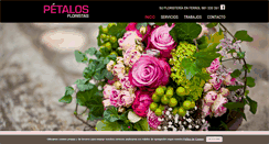 Desktop Screenshot of floristeriapetalosferrol.com